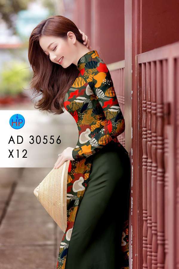 Vải Áo Dài Hoa In 3D Độc Đáo AD 30556 39 Vải Áo Dài Hoa In 3D Độc Đáo AD 30556