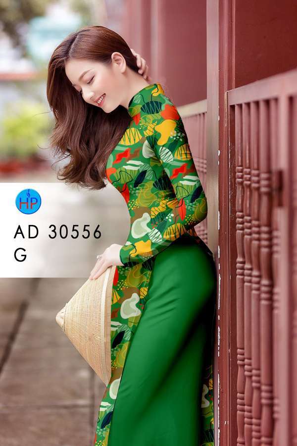 Vải Áo Dài Hoa In 3D Độc Đáo AD 30556 52 Vải Áo Dài Hoa In 3D Độc Đáo AD 30556