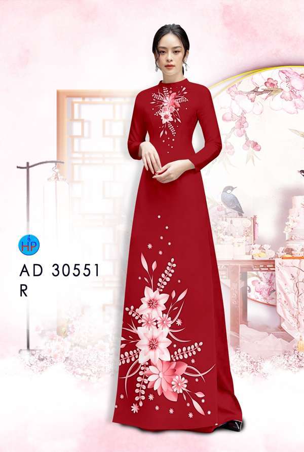 Vải Áo Dài Hoa In 3D Thiết Kế 2021 AD 30551 46 Vải Áo Dài Hoa In 3D Thiết Kế 2021 AD 30551