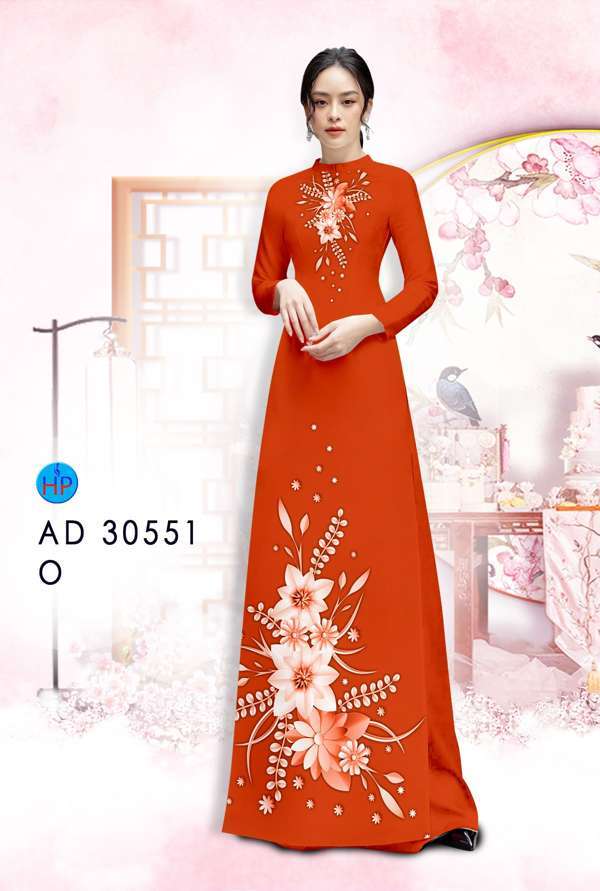 Vải Áo Dài Hoa In 3D Thiết Kế 2021 AD 30551 49 Vải Áo Dài Hoa In 3D Thiết Kế 2021 AD 30551