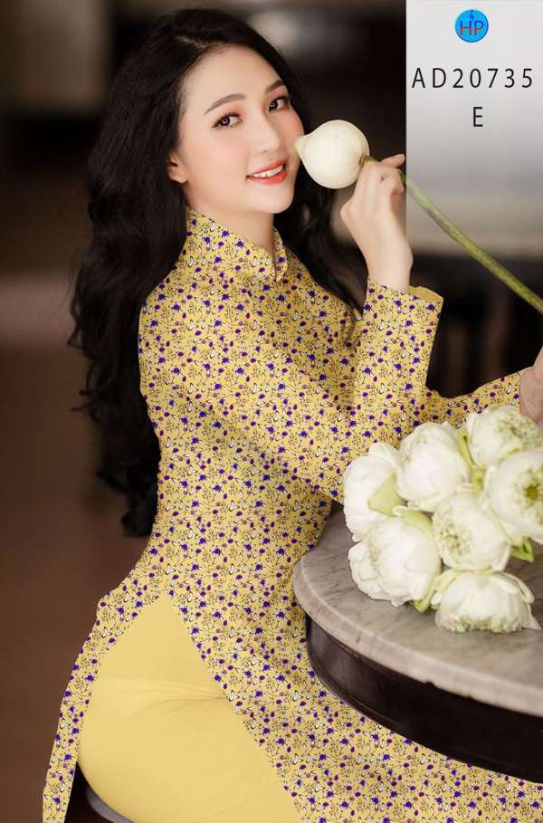 Vải Áo Dài Hoa Nhí Thiết Kế 2021 AD 20735 37 Vải Áo Dài Hoa Nhí Thiết Kế 2021 AD 20735
