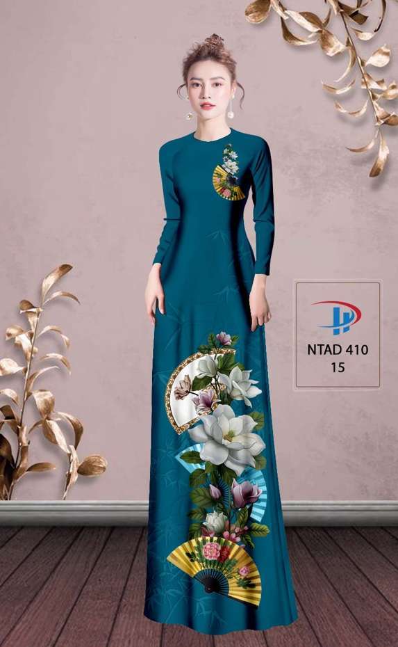 Vải Áo Dài Hoa Sen Vừa Ra  AD NTAD410