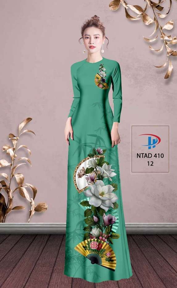 Vải Áo Dài Hoa Sen Vừa Ra  AD NTAD410