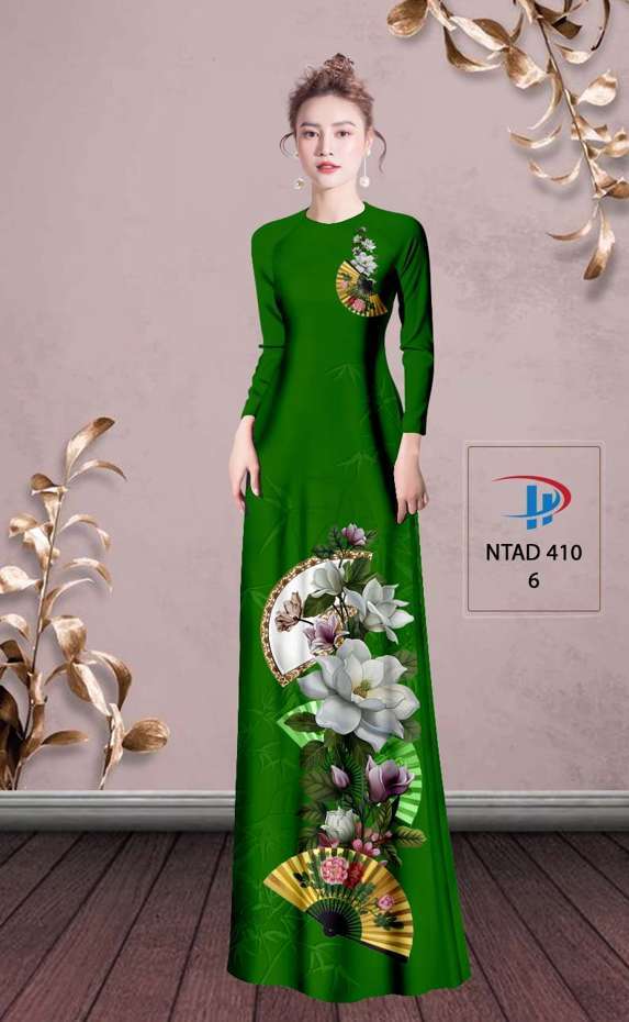 Vải Áo Dài Hoa Sen Vừa Ra  AD NTAD410