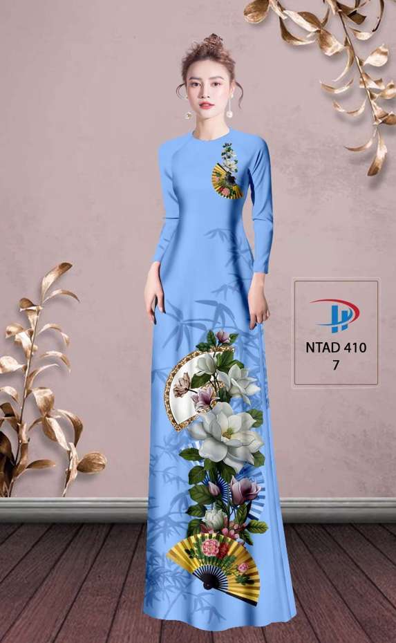 Vải Áo Dài Hoa Sen Vừa Ra  AD NTAD410