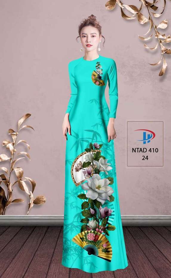 Vải Áo Dài Hoa Sen Vừa Ra  AD NTAD410