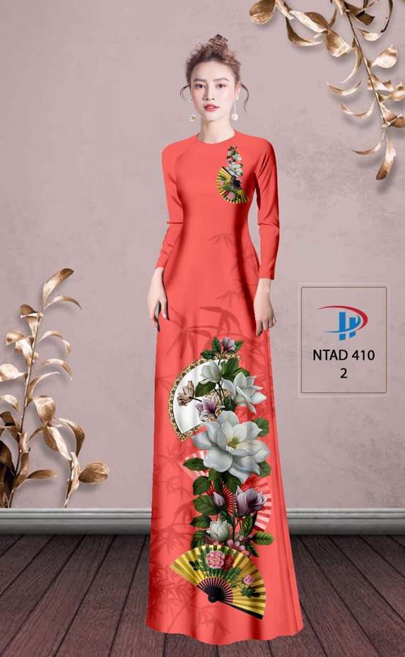 Vải Áo Dài Hoa Sen Vừa Ra  AD NTAD410