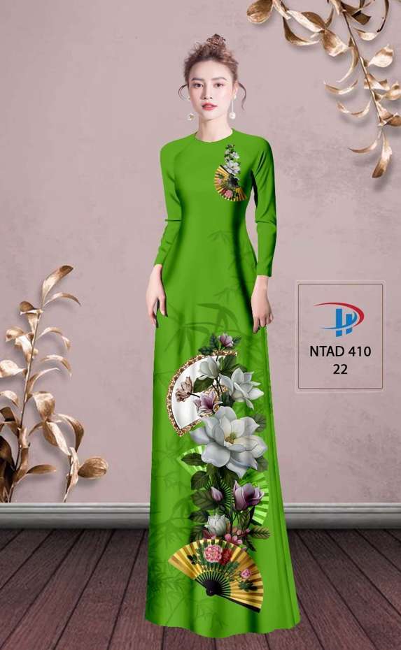 Vải Áo Dài Hoa Sen Vừa Ra  AD NTAD410