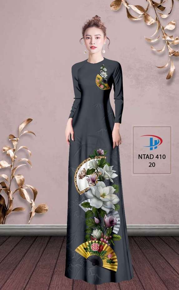 Vải Áo Dài Hoa Sen Vừa Ra  AD NTAD410