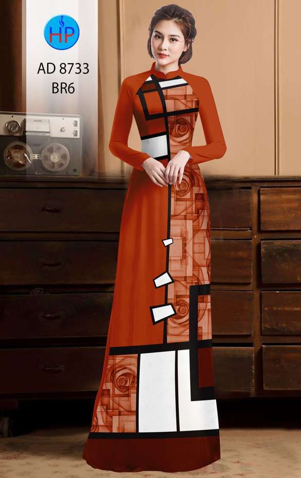 Vải Áo Dài Hoa Hồng Và Hoa Văn Thiết Kế 2021 AD 8733 38 Vải Áo Dài Hoa Hồng Và Hoa Văn Thiết Kế 2021 AD 8733