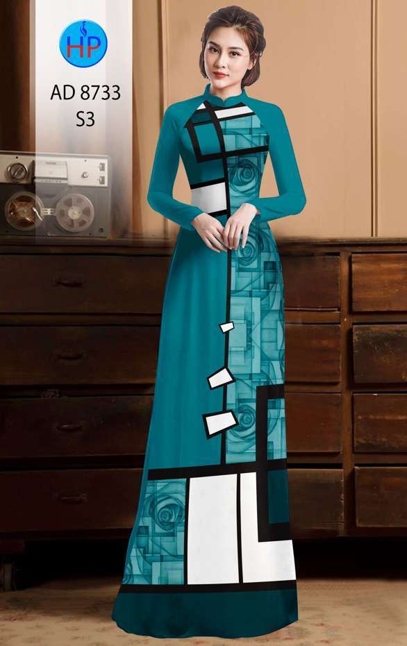 Vải Áo Dài Hoa Hồng Và Hoa Văn Thiết Kế 2021 AD 8733 44 Vải Áo Dài Hoa Hồng Và Hoa Văn Thiết Kế 2021 AD 8733