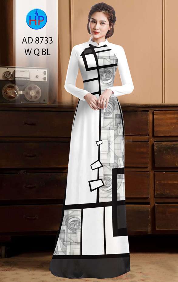 Vải Áo Dài Hoa Hồng Và Hoa Văn Thiết Kế 2021 AD 8733 41 Vải Áo Dài Hoa Hồng Và Hoa Văn Thiết Kế 2021 AD 8733