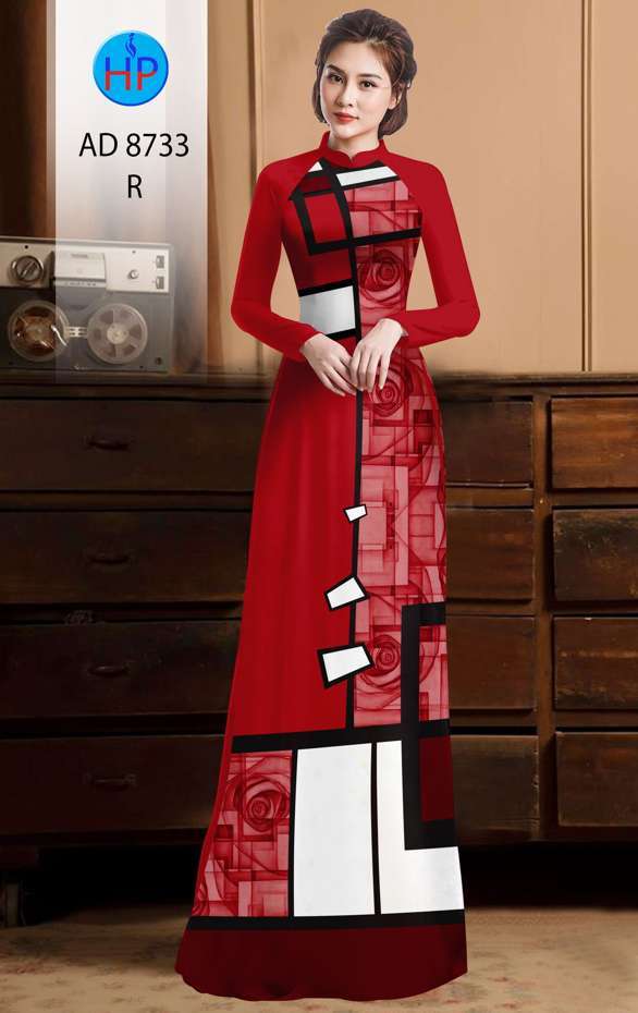 Vải Áo Dài Hoa Hồng Và Hoa Văn Thiết Kế 2021 AD 8733 51 Vải Áo Dài Hoa Hồng Và Hoa Văn Thiết Kế 2021 AD 8733
