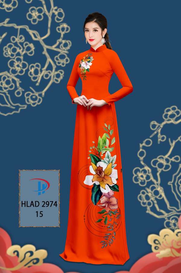 Vải Áo Dài Hoa In 3D Vừa Ra AD HLAD2974 53 Vải Áo Dài Hoa In 3D Vừa Ra AD HLAD2974