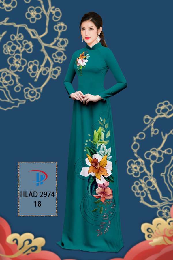 Vải Áo Dài Hoa In 3D Vừa Ra AD HLAD2974 56 Vải Áo Dài Hoa In 3D Vừa Ra AD HLAD2974