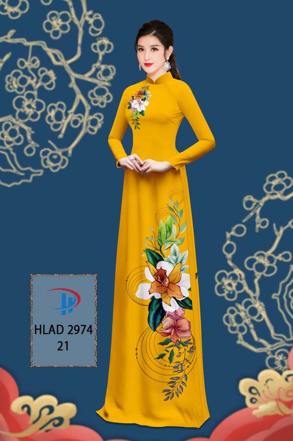 Vải Áo Dài Hoa In 3D Vừa Ra AD HLAD2974 59 Vải Áo Dài Hoa In 3D Vừa Ra AD HLAD2974