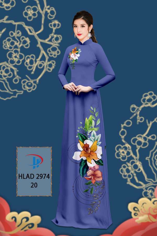 Vải Áo Dài Hoa In 3D Vừa Ra AD HLAD2974 58 Vải Áo Dài Hoa In 3D Vừa Ra AD HLAD2974