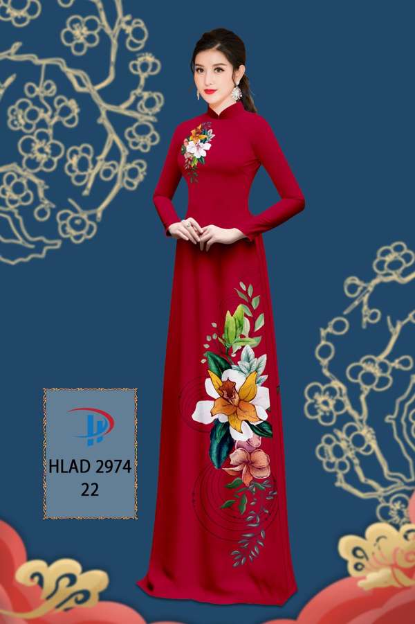 Vải Áo Dài Hoa In 3D Vừa Ra AD HLAD2974 60 Vải Áo Dài Hoa In 3D Vừa Ra AD HLAD2974
