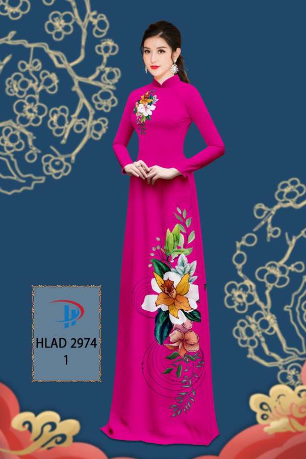 Vải Áo Dài Hoa In 3D Vừa Ra AD HLAD2974 65 Vải Áo Dài Hoa In 3D Vừa Ra AD HLAD2974