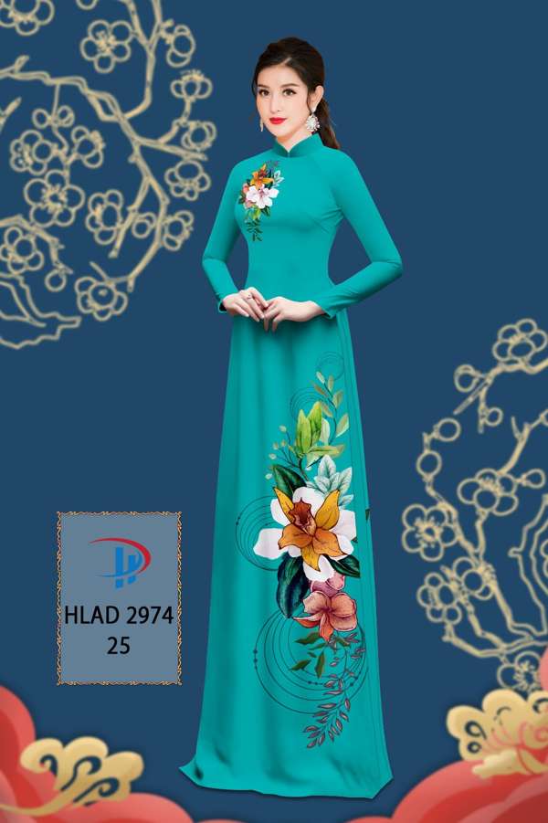 Vải Áo Dài Hoa In 3D Vừa Ra AD HLAD2974 64 Vải Áo Dài Hoa In 3D Vừa Ra AD HLAD2974