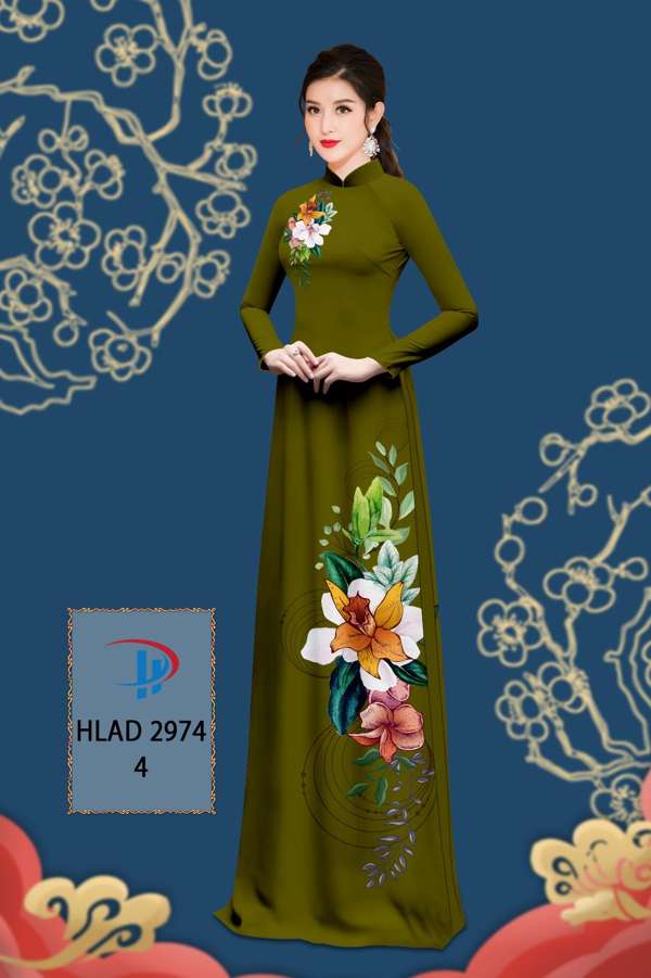 Vải Áo Dài Hoa In 3D Vừa Ra AD HLAD2974 68 Vải Áo Dài Hoa In 3D Vừa Ra AD HLAD2974