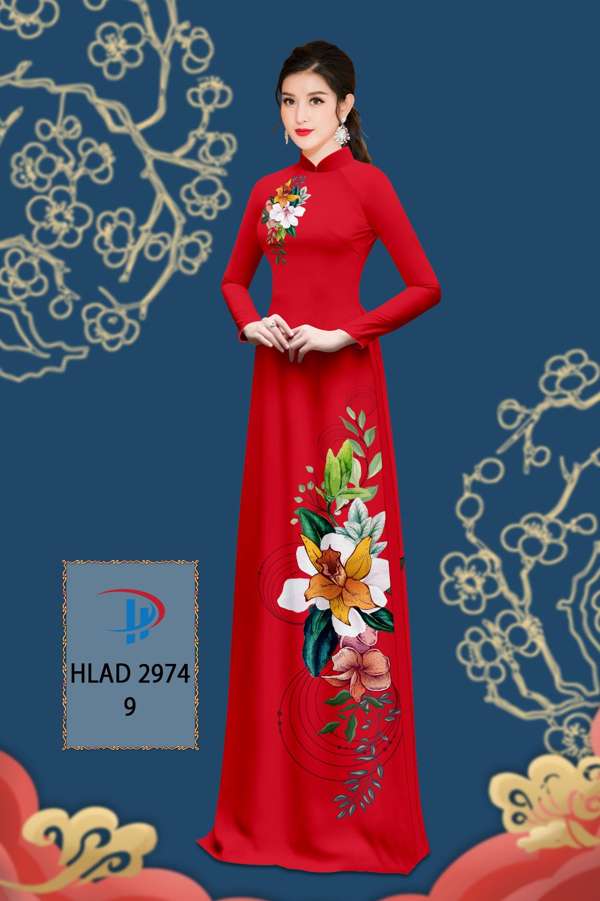 Vải Áo Dài Hoa In 3D Vừa Ra AD HLAD2974 71 Vải Áo Dài Hoa In 3D Vừa Ra AD HLAD2974