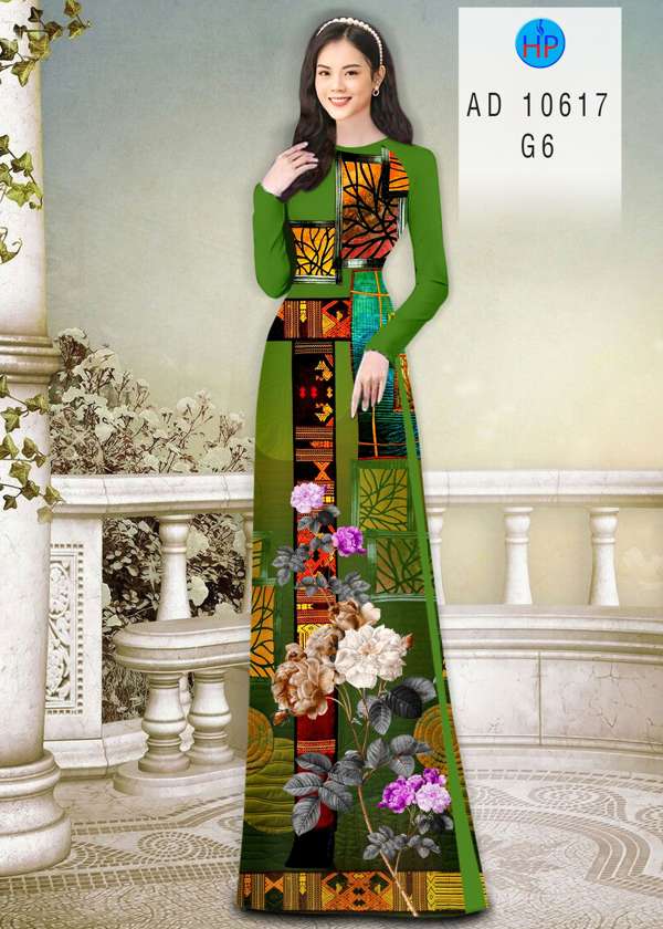 Vải Áo Dài Hoa Văn Thiết Kế 2021 AD 10617 37 Vải Áo Dài Hoa Văn Thiết Kế 2021 AD 10617