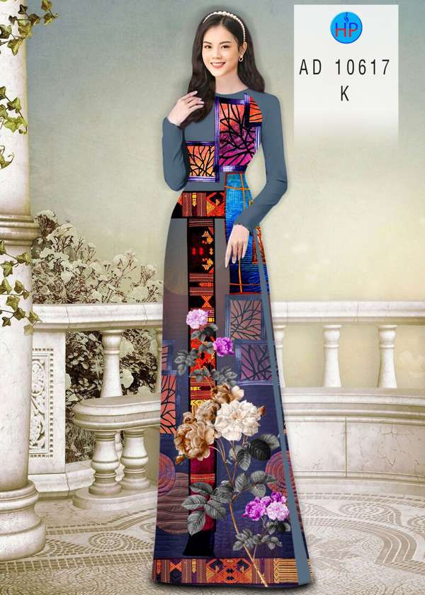 Vải Áo Dài Hoa Văn Thiết Kế 2021 AD 10617 39 Vải Áo Dài Hoa Văn Thiết Kế 2021 AD 10617