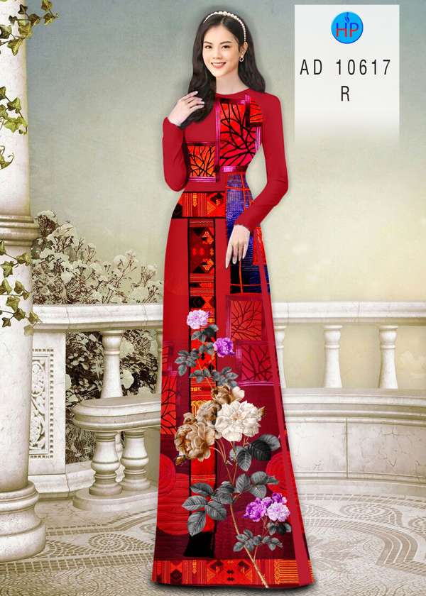Vải Áo Dài Hoa Văn Thiết Kế 2021 AD 10617 41 Vải Áo Dài Hoa Văn Thiết Kế 2021 AD 10617