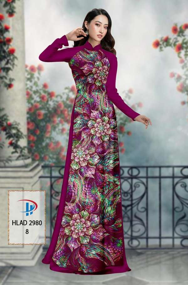Vải Áo Dài Hoa Văn Thiết Kế 2021 AD HLAD2980 39 Vải Áo Dài Hoa Văn Thiết Kế 2021 AD HLAD2980