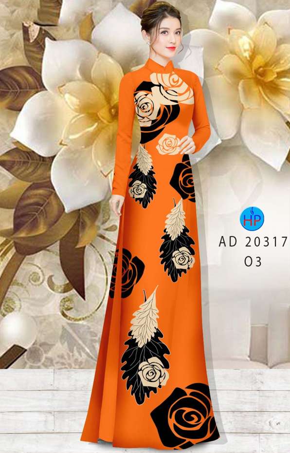 Vải Áo Dài Hoa Hồng Mới Ra AD 20317 37 Vải Áo Dài Hoa Hồng Mới Ra AD 20317