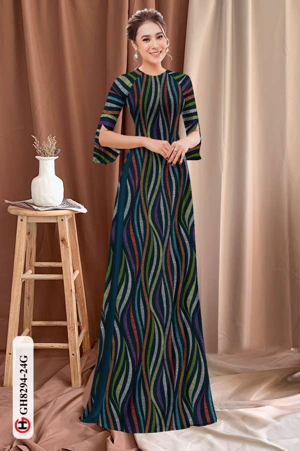 Vải Áo Dài Hoa Văn Thiết Kế 2021 AD GH8294 39 Vải Áo Dài Hoa Văn Thiết Kế 2021 AD GH8294