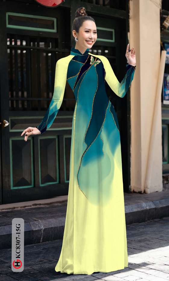 Vải Áo Dài Hoa Văn Thiết Kế 2021 AD KC8307 38 Vải Áo Dài Hoa Văn Thiết Kế 2021 AD KC8307