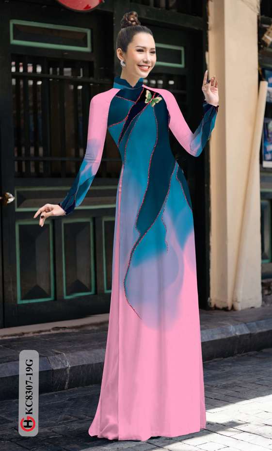 Vải Áo Dài Hoa Văn Thiết Kế 2021 AD KC8307 39 Vải Áo Dài Hoa Văn Thiết Kế 2021 AD KC8307