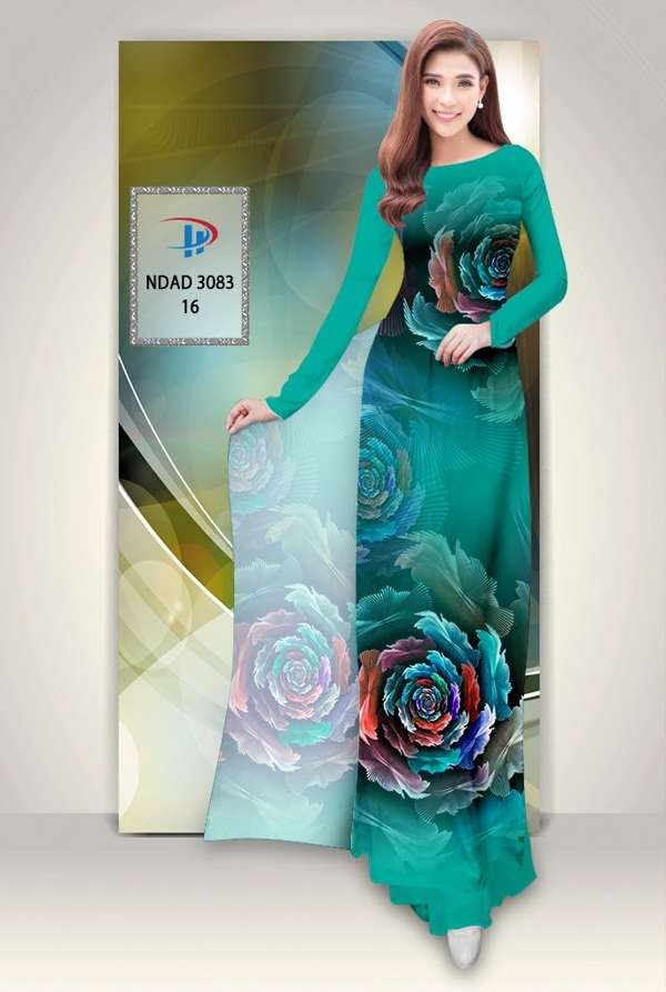 Vải Áo Dài Hoa Hồng Mới Ra AD NDAD3083 38 Vải Áo Dài Hoa Hồng Mới Ra AD NDAD3083