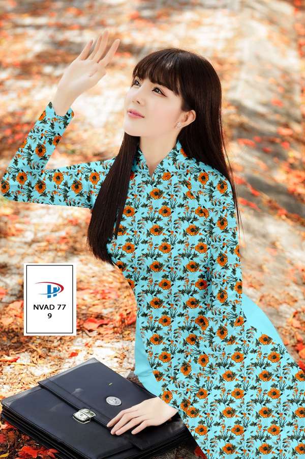 Vải Áo Dài Hoa Đều Thiết Kế 2021 AD NVAD77 72 Vải Áo Dài Hoa Đều Thiết Kế 2021 AD NVAD77