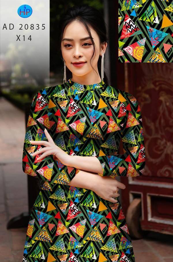 Vải Áo Dài Hoa Văn Kiểu Mới AD 20835 49 Vải Áo Dài Hoa Văn Kiểu Mới AD 20835