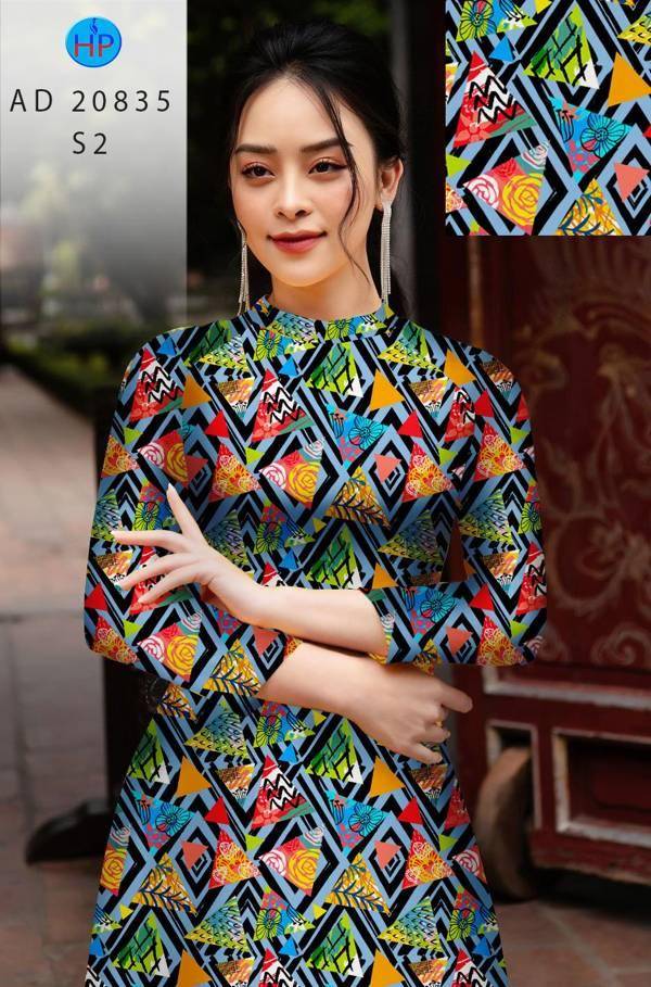 Vải Áo Dài Hoa Văn Kiểu Mới AD 20835 51 Vải Áo Dài Hoa Văn Kiểu Mới AD 20835