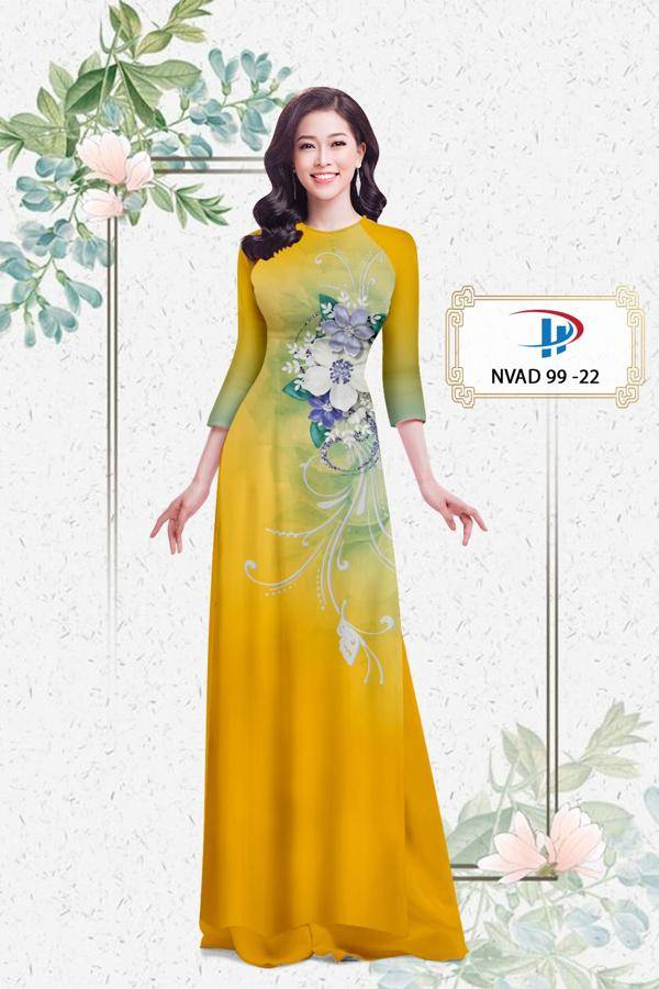 Vải Áo Dài Hoa In 3D Mới Ra AD NVAD99 60 Vải Áo Dài Hoa In 3D Mới Ra AD NVAD99