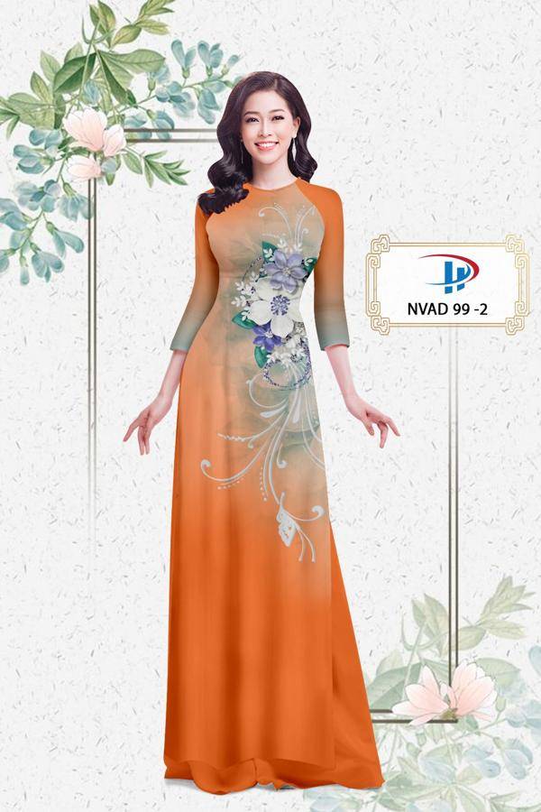 Vải Áo Dài Hoa In 3D Mới Ra AD NVAD99 66 Vải Áo Dài Hoa In 3D Mới Ra AD NVAD99