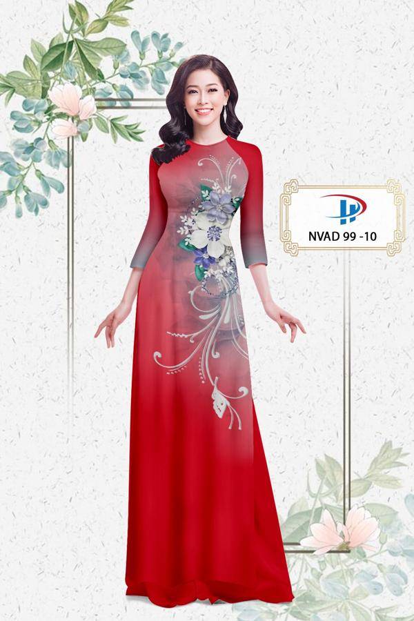 Vải Áo Dài Hoa In 3D Mới Ra AD NVAD99 72 Vải Áo Dài Hoa In 3D Mới Ra AD NVAD99