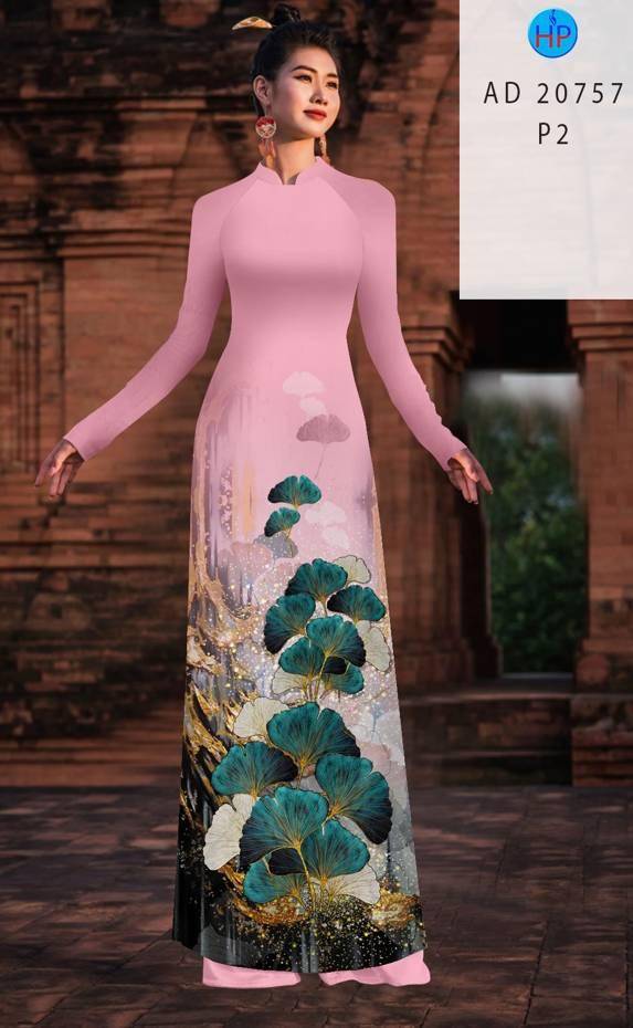 Vải Áo Dài Hoa In 3D Thiết Kế 2021 AD 20757 41 Vải Áo Dài Hoa In 3D Thiết Kế 2021 AD 20757