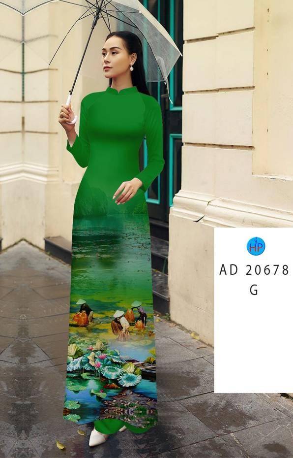 Vải Áo Dài Phong Cảnh Thiết Kế 2021 AD 20678 45 Vải Áo Dài Phong Cảnh Thiết Kế 2021 AD 20678