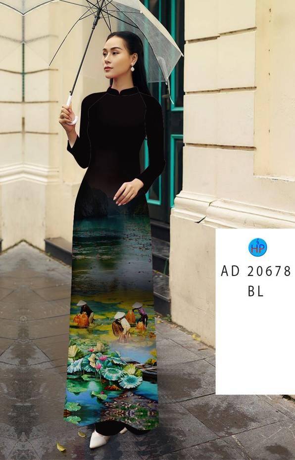 Vải Áo Dài Phong Cảnh Thiết Kế 2021 AD 20678 44 Vải Áo Dài Phong Cảnh Thiết Kế 2021 AD 20678
