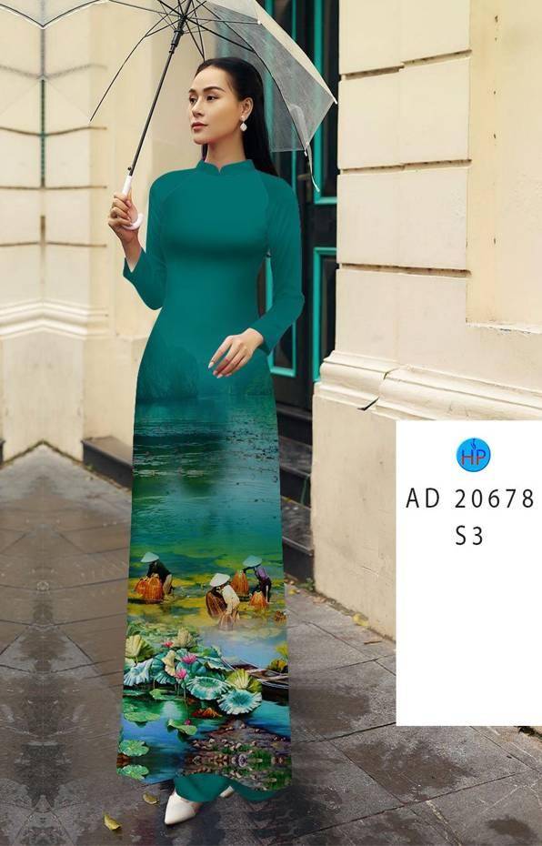 Vải Áo Dài Phong Cảnh Thiết Kế 2021 AD 20678 49 Vải Áo Dài Phong Cảnh Thiết Kế 2021 AD 20678
