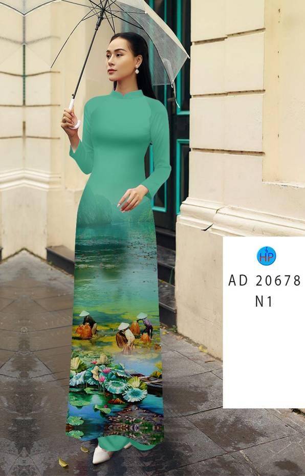 Vải Áo Dài Phong Cảnh Thiết Kế 2021 AD 20678 54 Vải Áo Dài Phong Cảnh Thiết Kế 2021 AD 20678