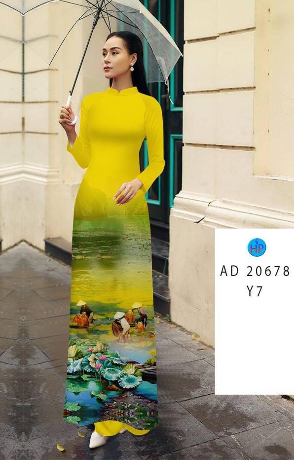 Vải Áo Dài Phong Cảnh Thiết Kế 2021 AD 20678 53 Vải Áo Dài Phong Cảnh Thiết Kế 2021 AD 20678