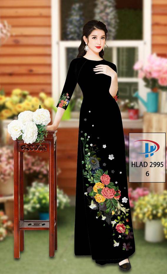 Vải Áo Dài Hoa Hồng Thiết Kế 2021 AD HLAD2995 70 Vải Áo Dài Hoa Hồng Thiết Kế 2021 AD HLAD2995