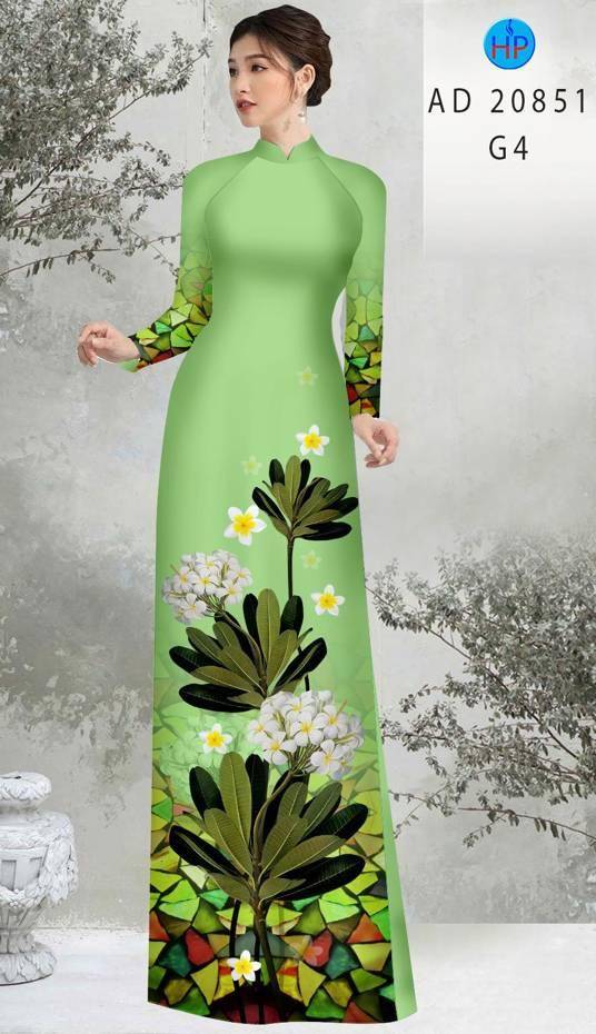 Vải Áo Dài Hoa Sứ Kiểu Mới AD 20851 39 Vải Áo Dài Hoa Sứ Kiểu Mới AD 20851