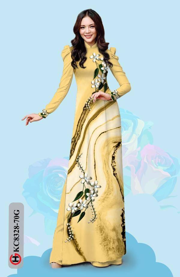 Vải Áo Dài Hoa Văn Mới Ra AD KC8328 39 Vải Áo Dài Hoa Văn Mới Ra AD KC8328
